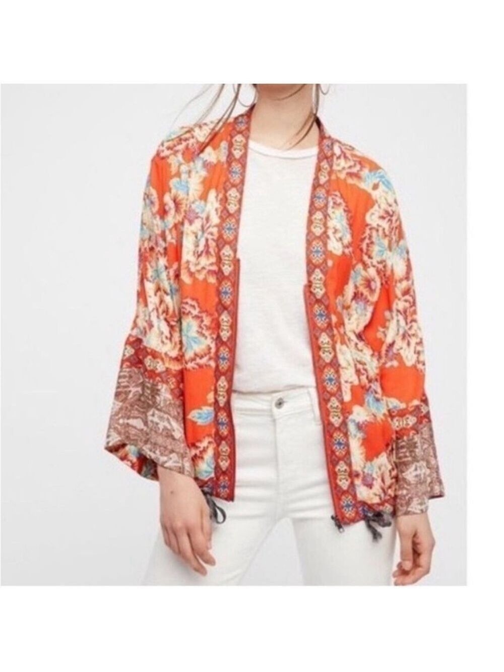Free People Wildflower Kimono Jacket